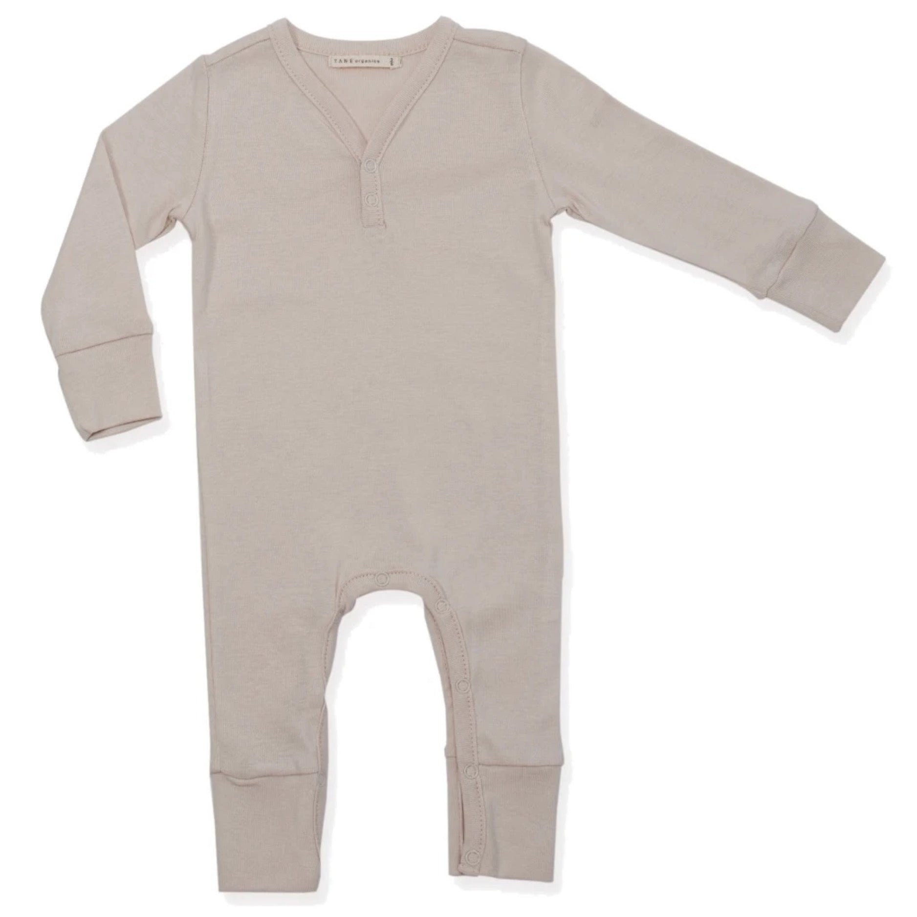 Long Sleeved V-neck Coverall
