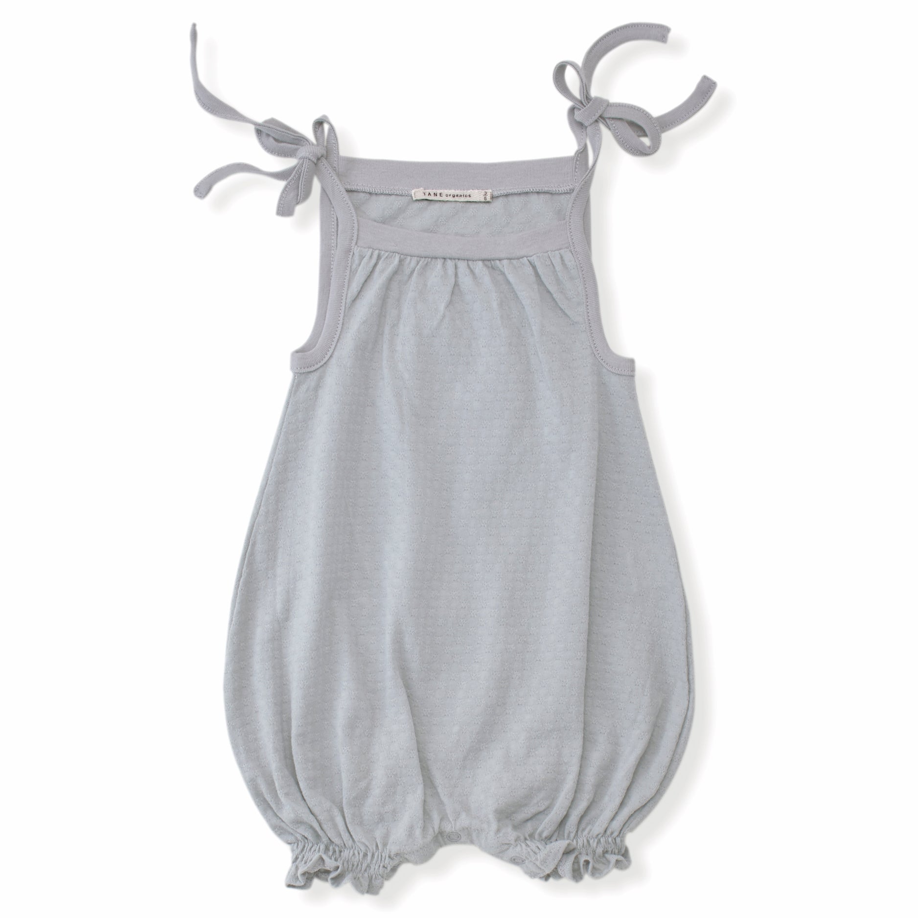 Rounded Romper with Ties