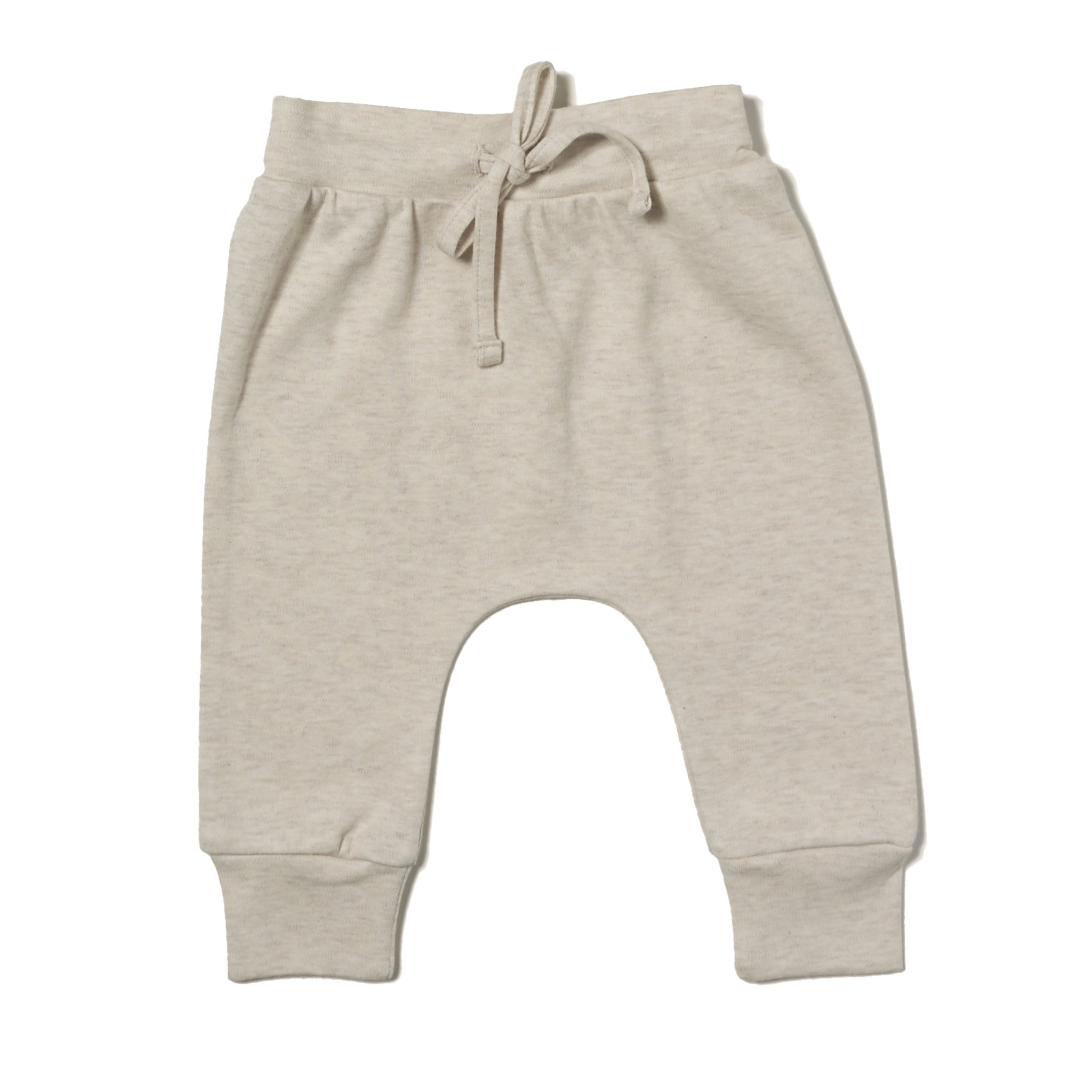 Rounded Pants in Brushed Heathered Knit