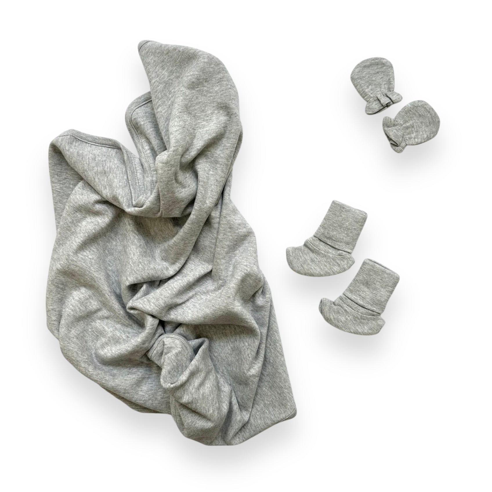 Brushed Heathered Blanket Gift Set
